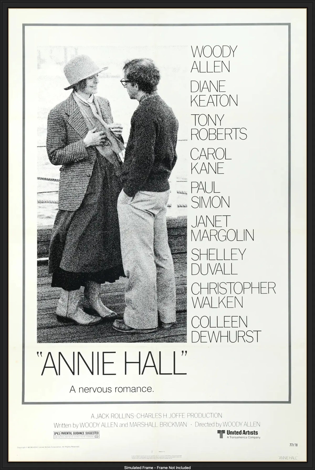 Annie Hall (1977) original movie poster for sale at Originalfilmart
