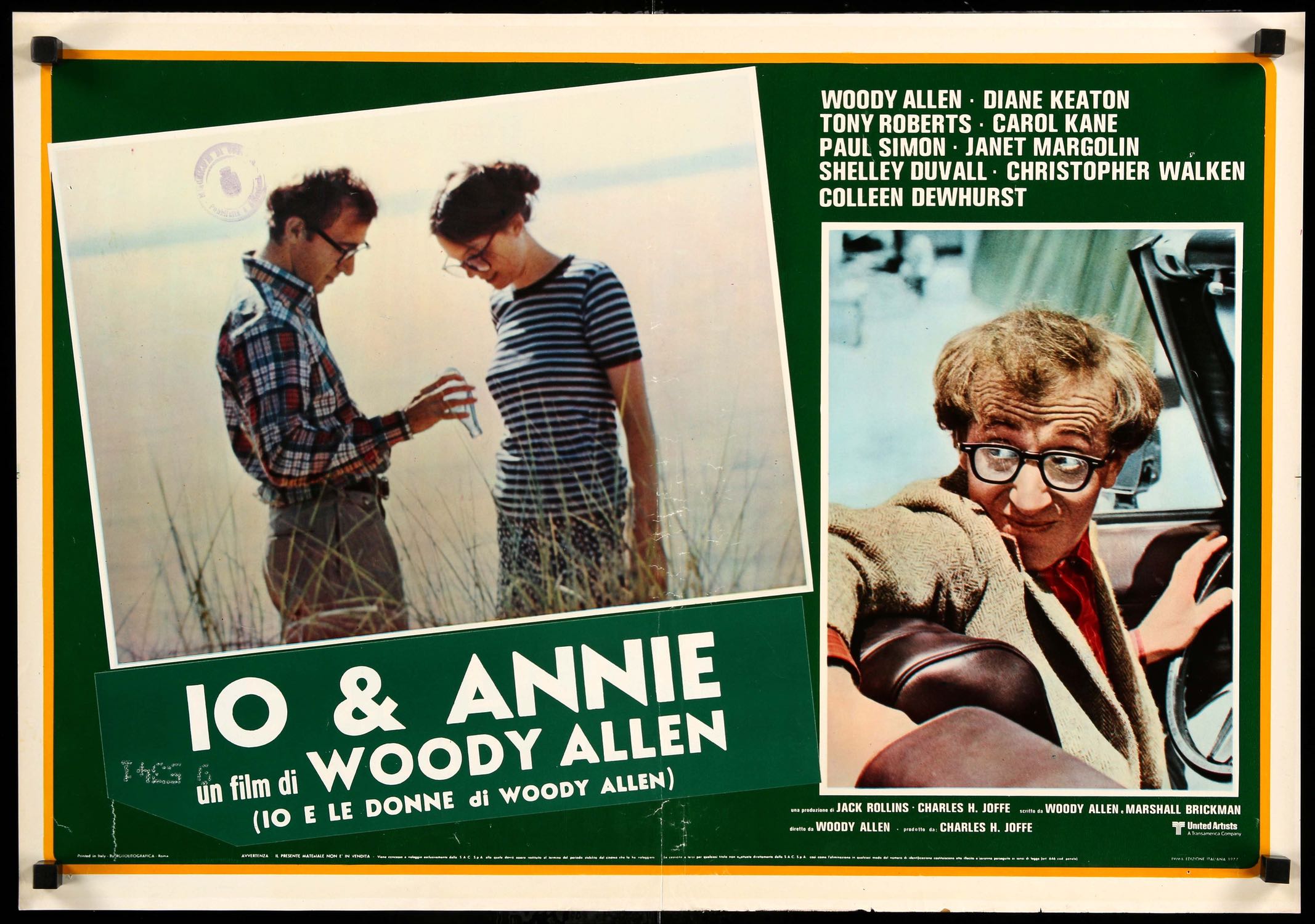 Annie Hall (1977) original movie poster for sale at Originalfilmart
