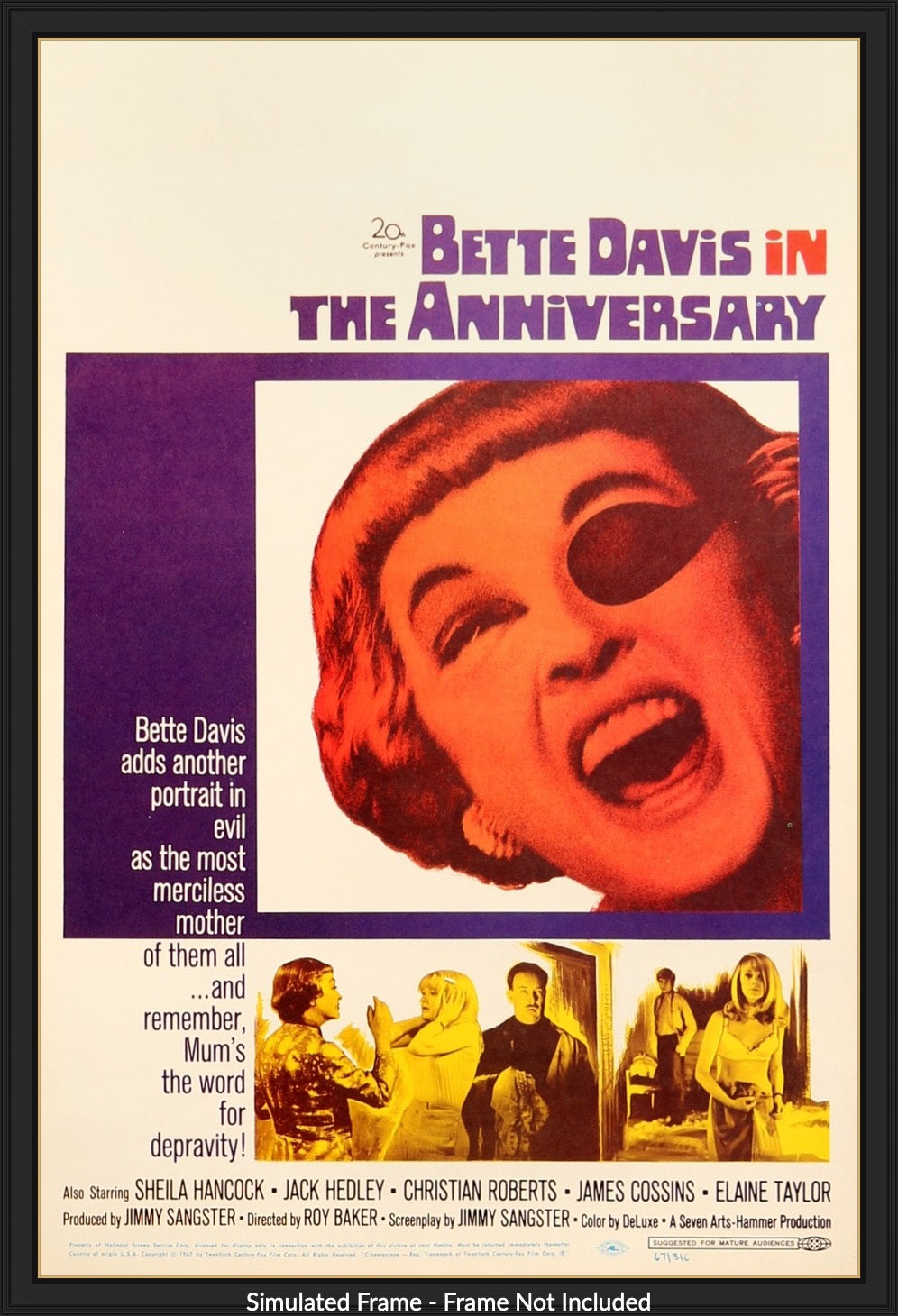 Anniversary (1968) original movie poster for sale at Originalfilmart