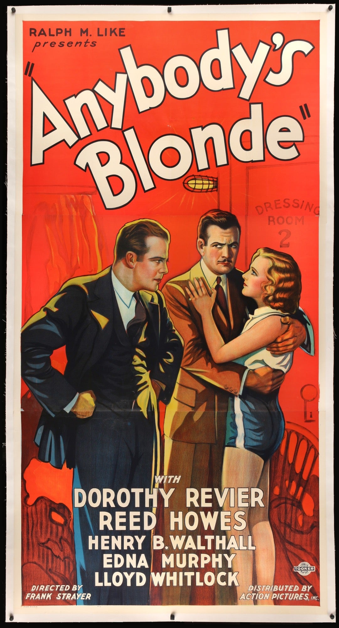 Anybody's Blonde (1931) original movie poster for sale at Originalfilmart