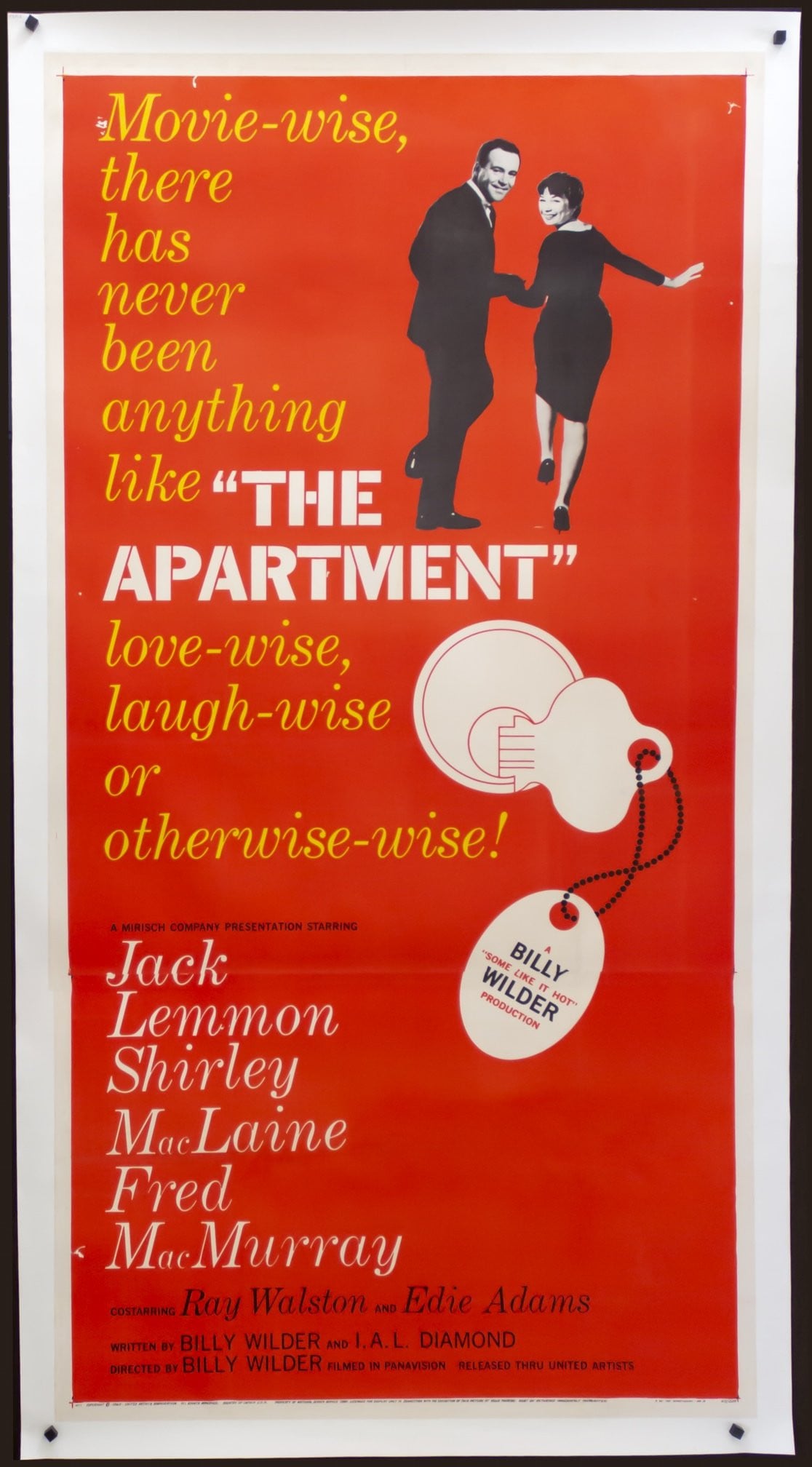 Apartment (1960) original movie poster for sale at Originalfilmart