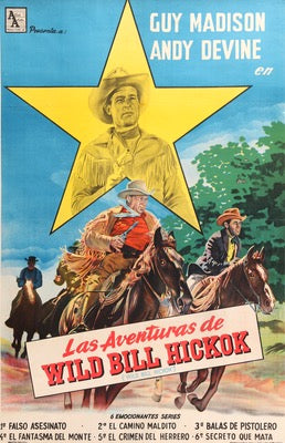 Adventures of Wild Bill Hickok (1954) original movie poster for sale at Originalfilmart