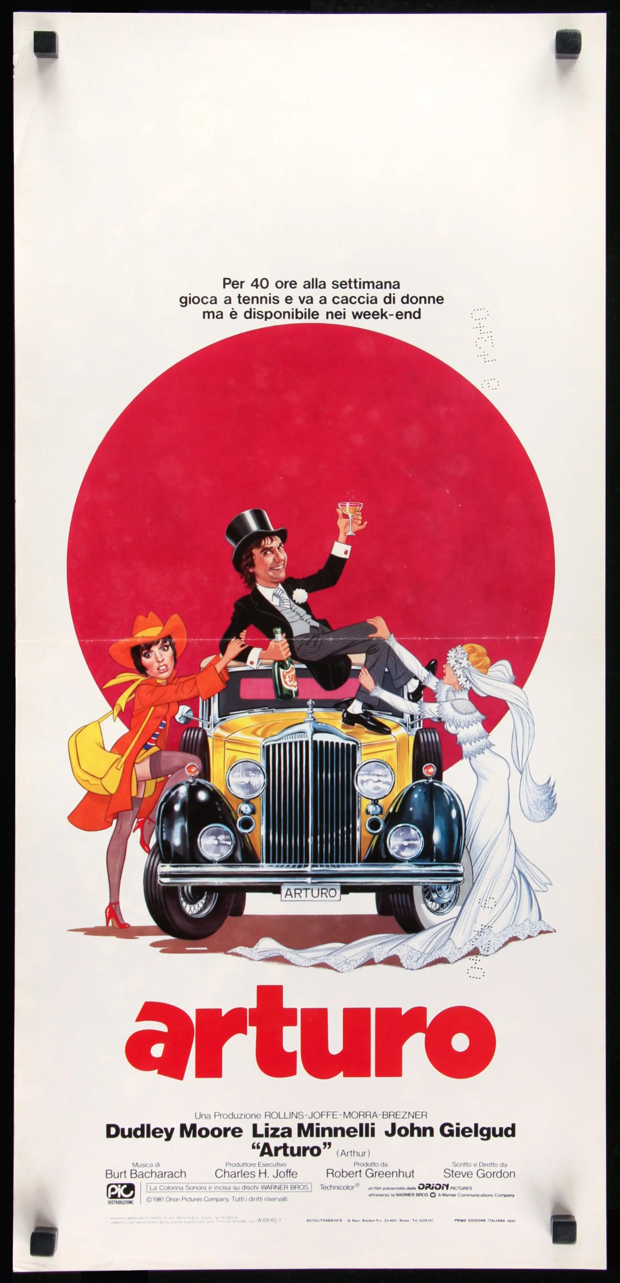 Arthur (1981) original movie poster for sale at Originalfilmart