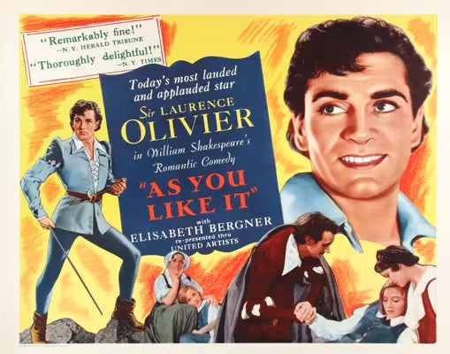 As You Like It (1936) original movie poster for sale at Originalfilmart