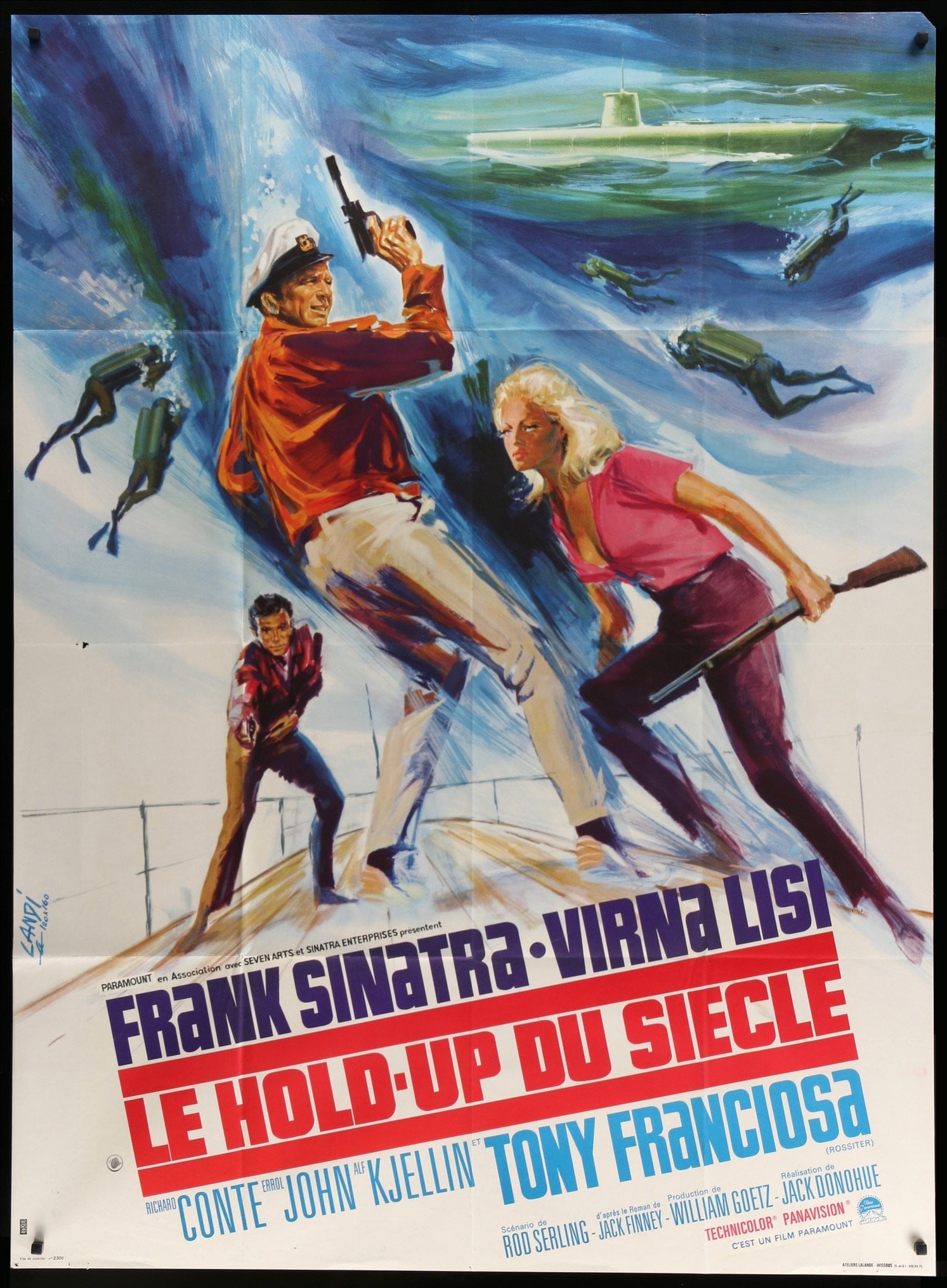 Assault on a Queen (1966) original movie poster for sale at Originalfilmart