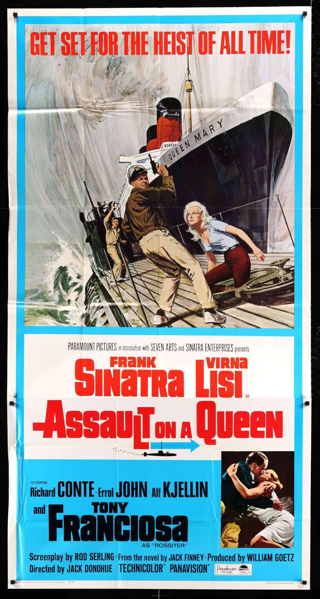 Assault on a Queen (1966) original movie poster for sale at Originalfilmart