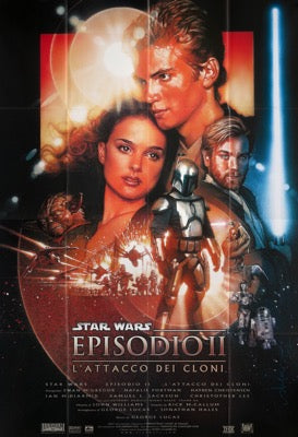 Star Wars: Episode II - Attack of the Clones (2002) original movie poster for sale at Originalfilmart