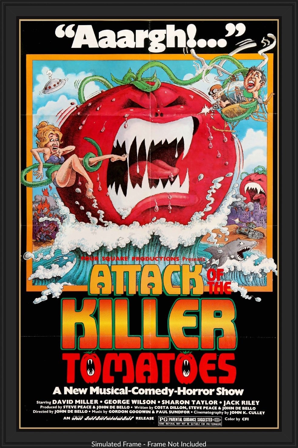 Attack of the Killer Tomatoes (1978) original movie poster for sale at Originalfilmart