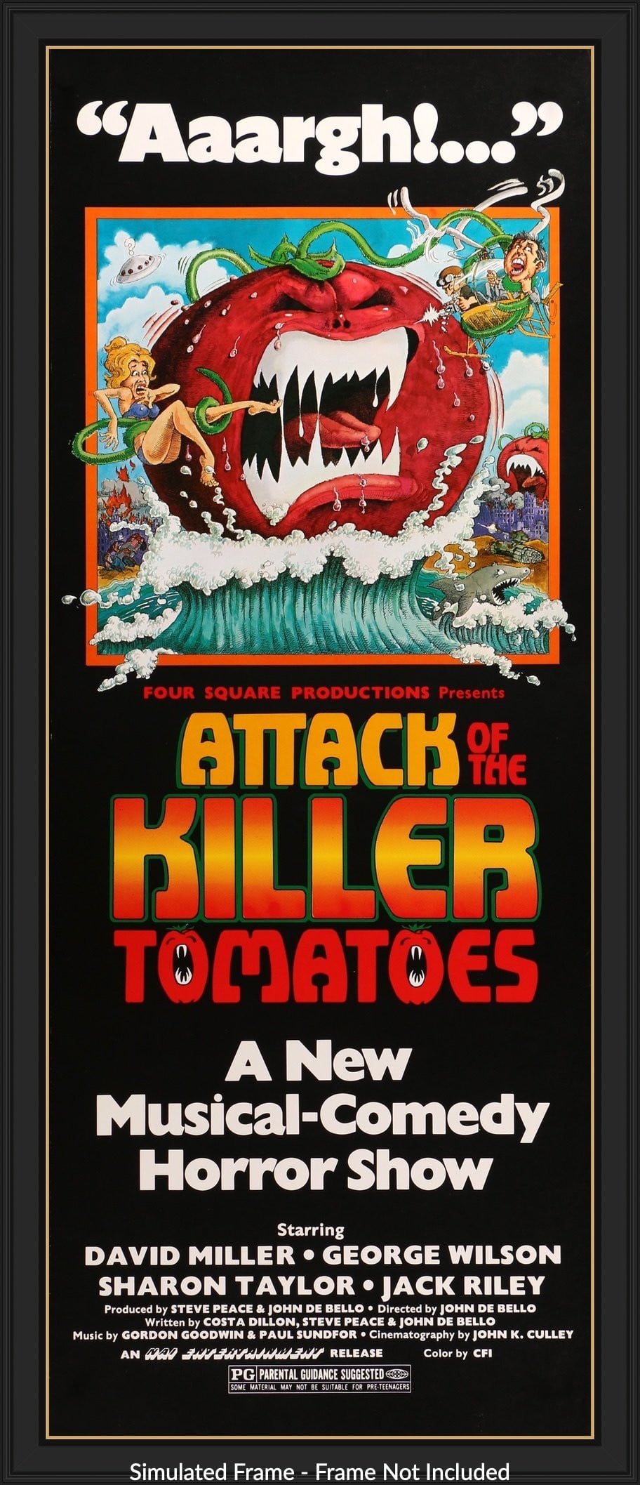 Attack of the Killer Tomatoes (1978) original movie poster for sale at Originalfilmart