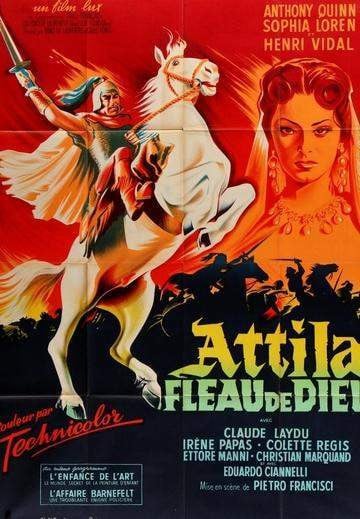 Attila (1954) original movie poster for sale at Originalfilmart