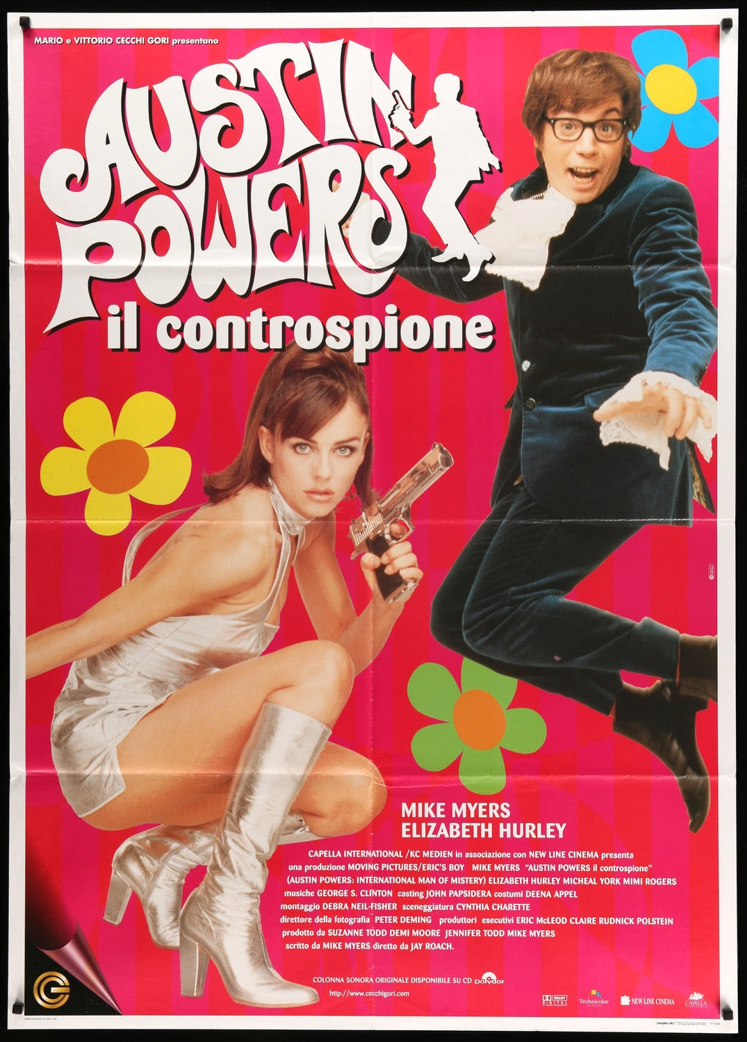 Austin Powers: International Man of Mystery (1997) original movie poster for sale at Originalfilmart
