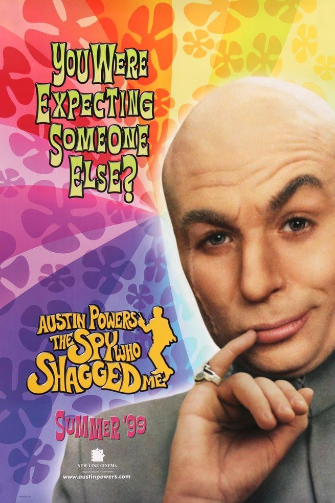 Austin Powers: The Spy Who Shagged Me (1999) original movie poster for sale at Originalfilmart