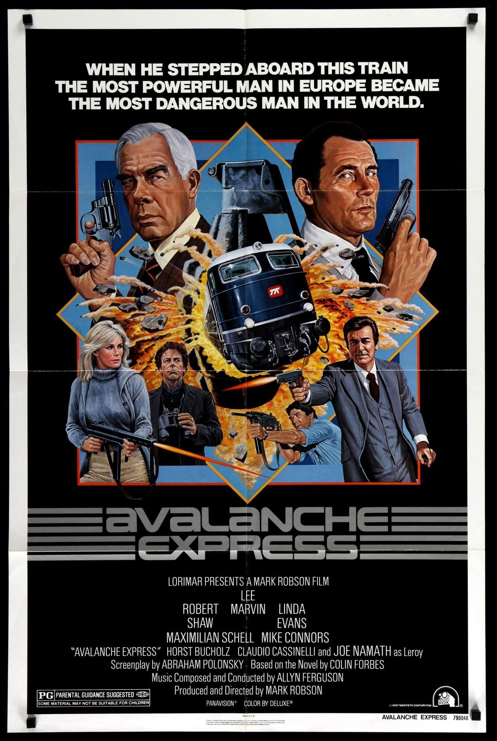 Avalanche Express (1979) original movie poster for sale at Originalfilmart