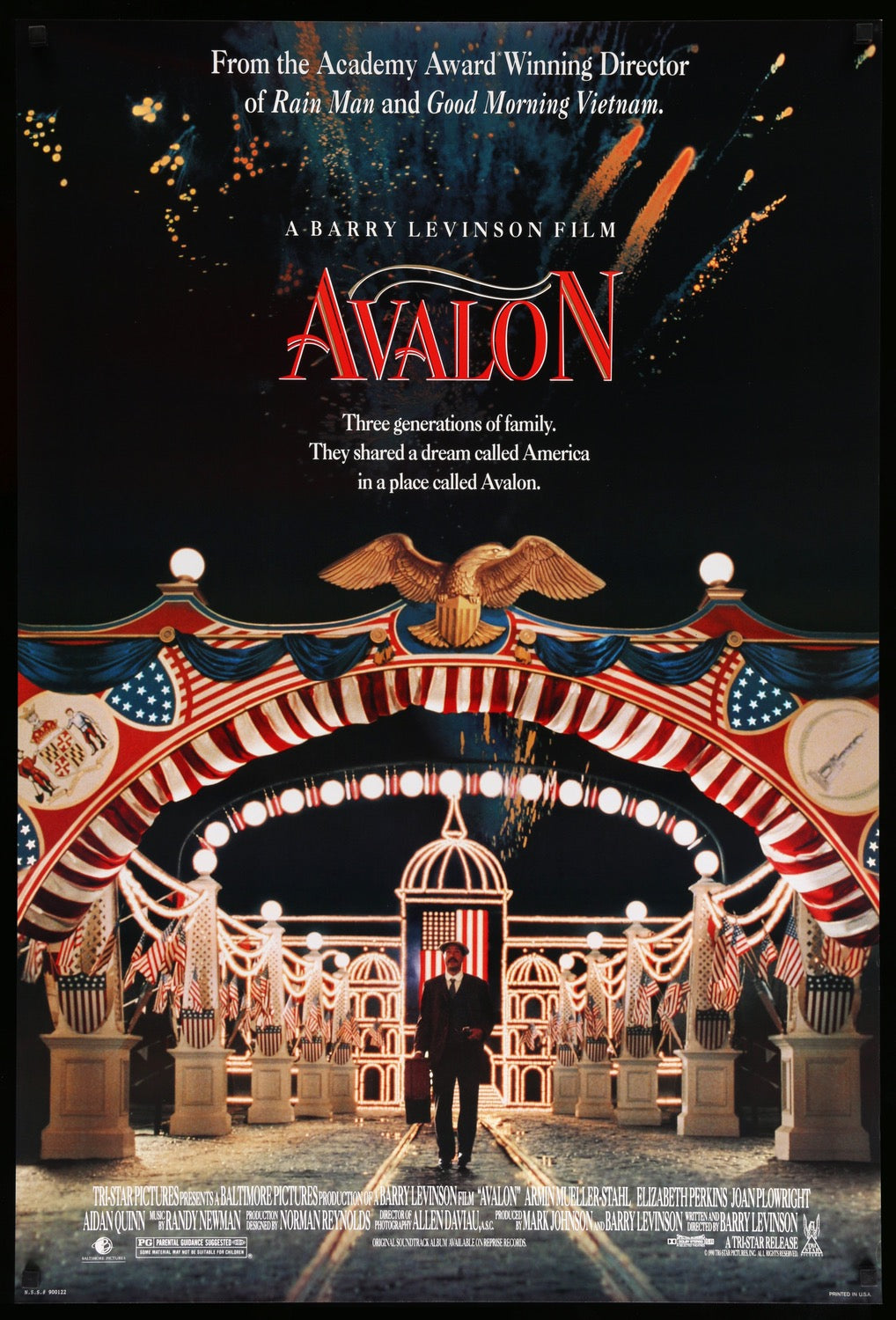 Avalon (1990) original movie poster for sale at Originalfilmart