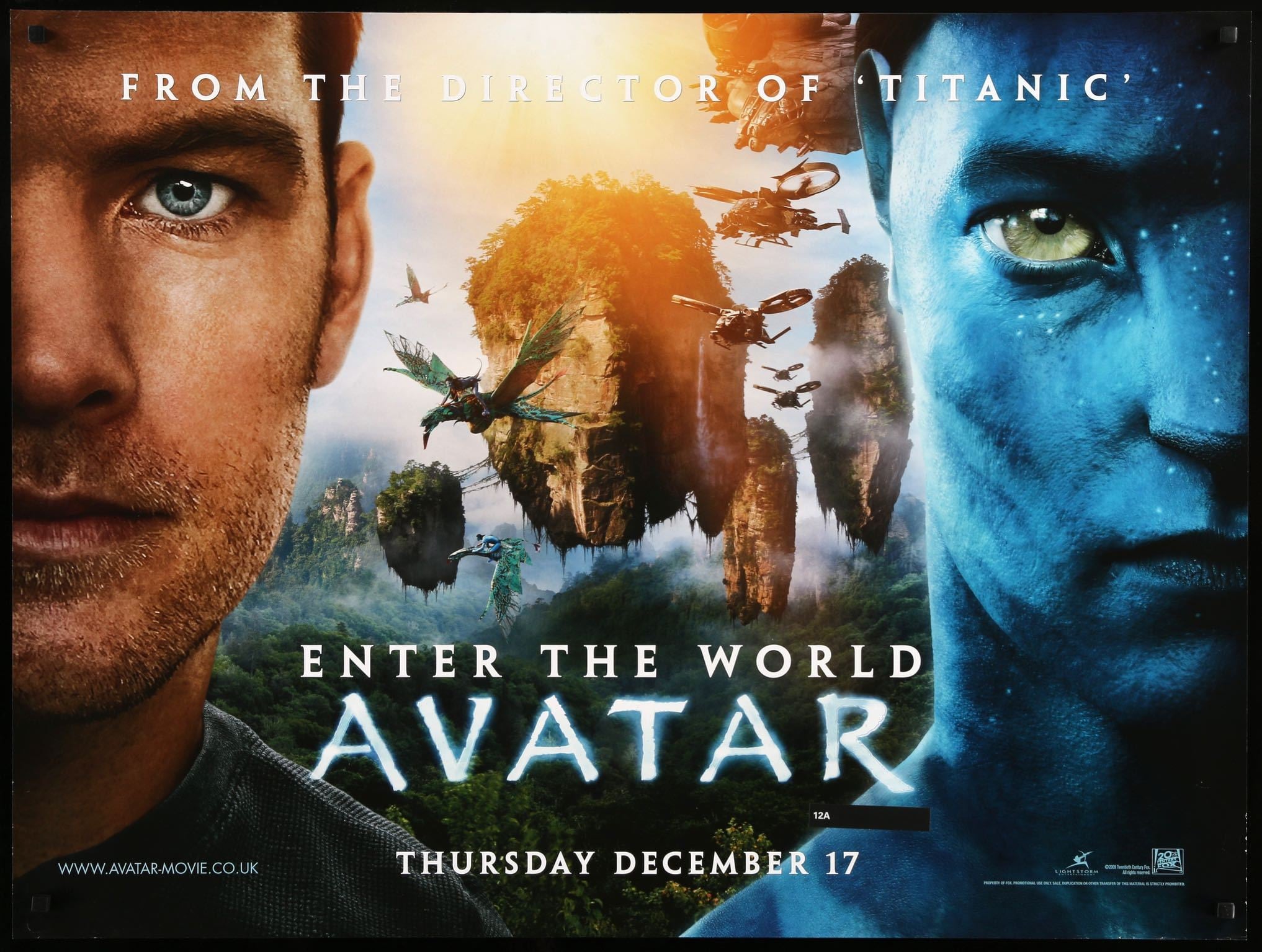 Avatar (2009) original movie poster for sale at Originalfilmart
