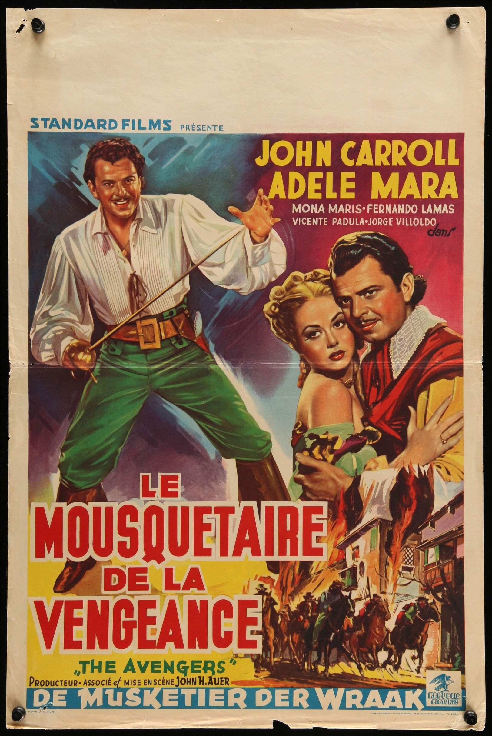 Avengers (1950) original movie poster for sale at Originalfilmart