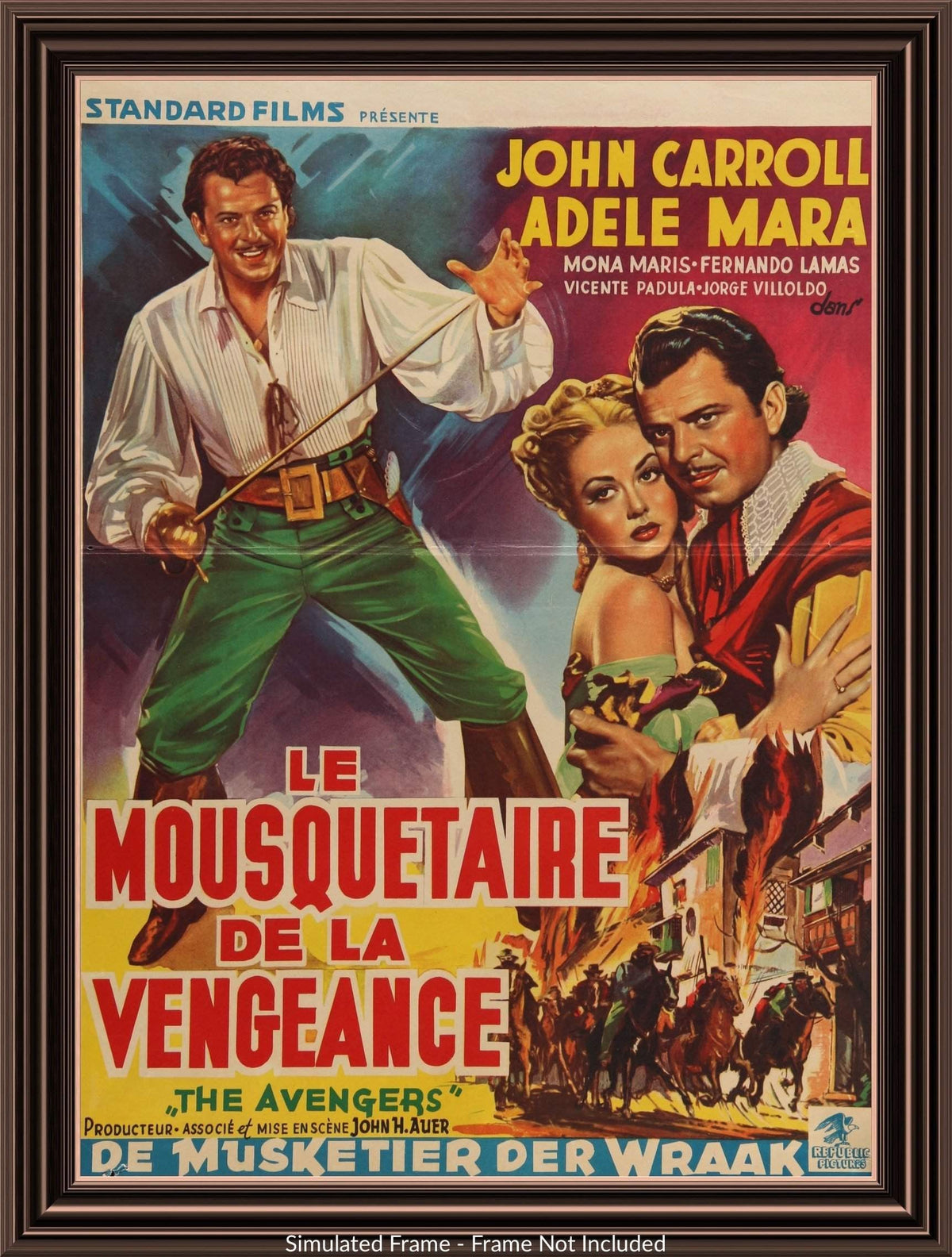 Avengers (1950) original movie poster for sale at Originalfilmart