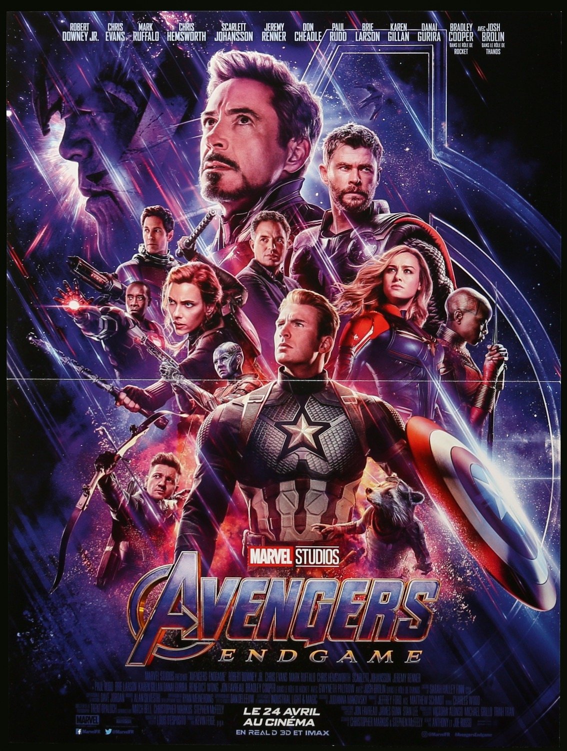 Avengers - Endgame (2019) original movie poster for sale at Originalfilmart