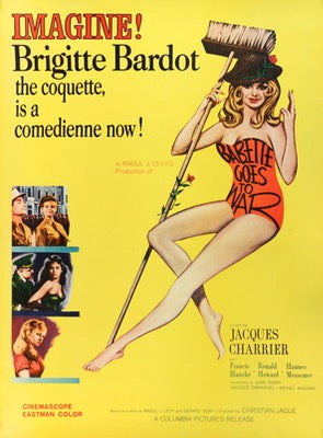 Babette Goes to War (1959) original movie poster for sale at Originalfilmart