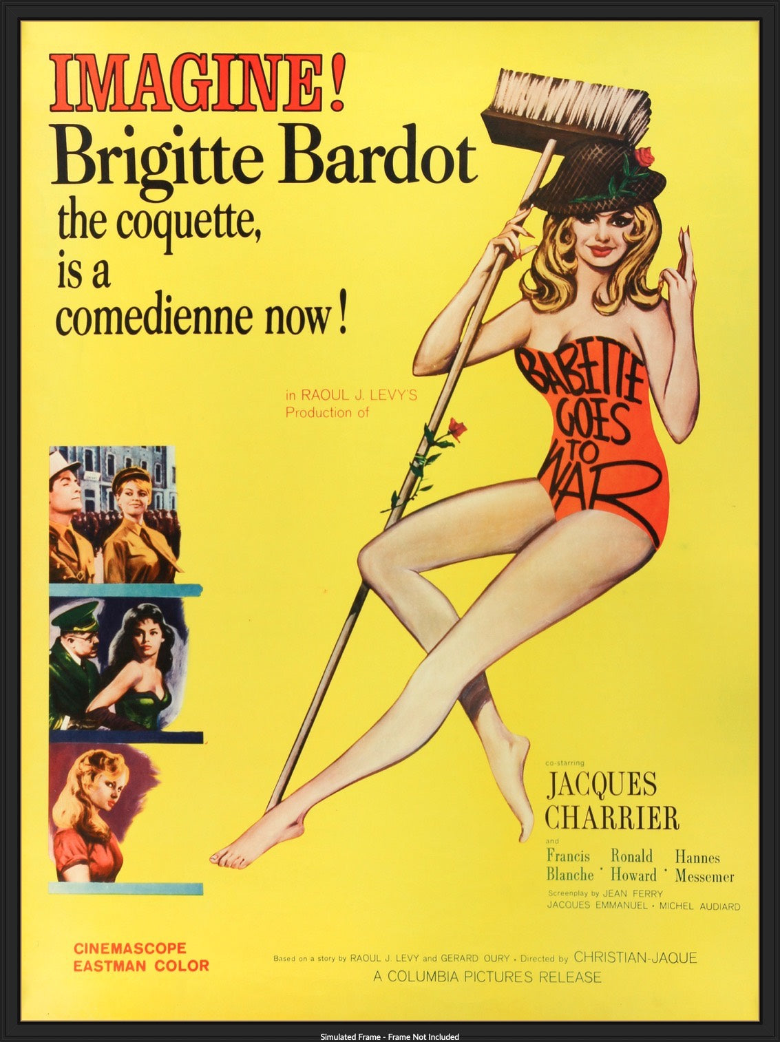 Babette Goes to War (1959) original movie poster for sale at Originalfilmart