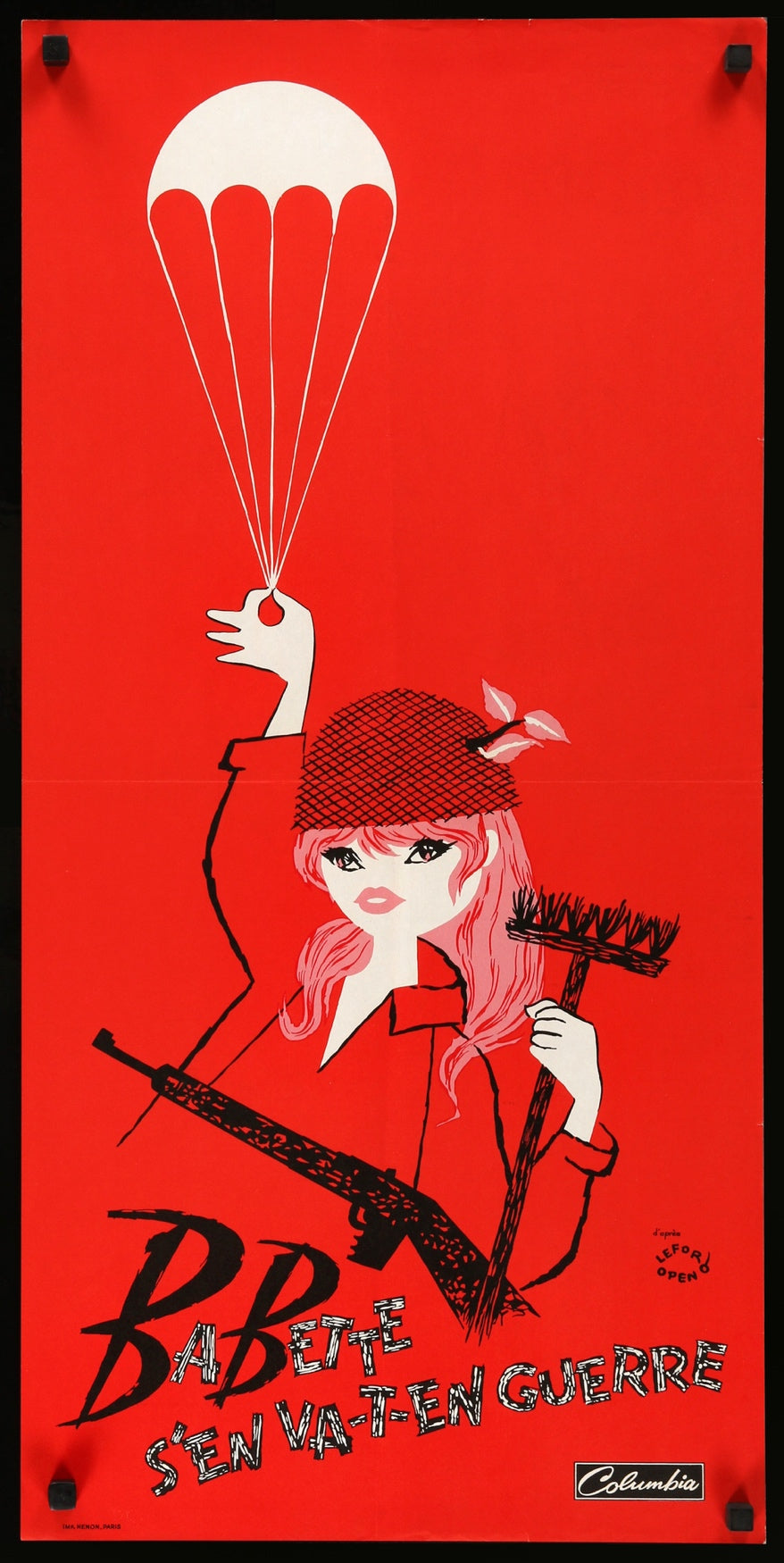Babette Goes to War (1959) original movie poster for sale at Originalfilmart