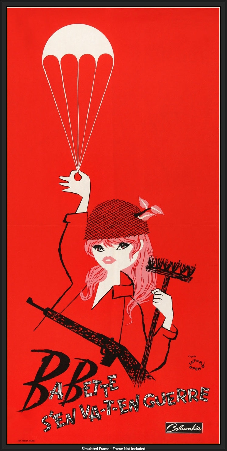 Babette Goes to War (1959) original movie poster for sale at Originalfilmart