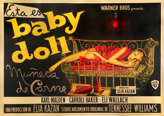Baby Doll (1956) original movie poster for sale at Originalfilmart