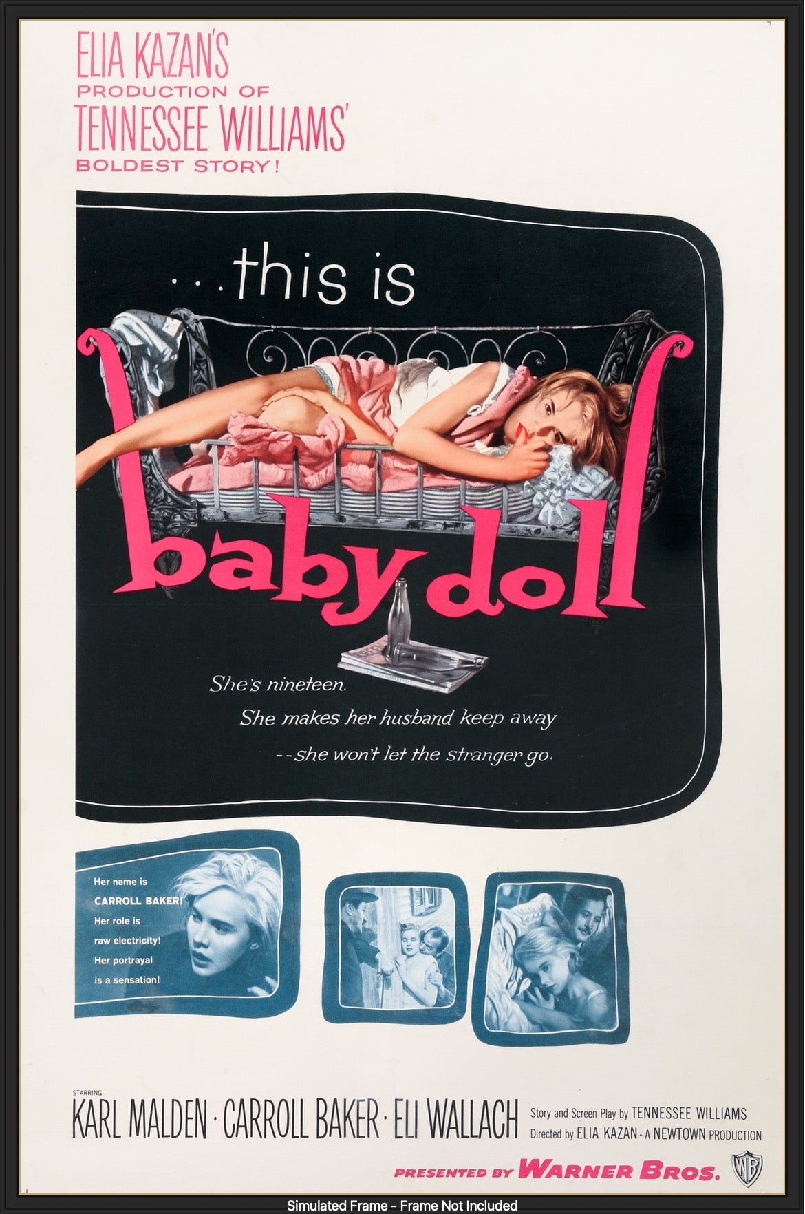 Baby Doll (1956) original movie poster for sale at Originalfilmart