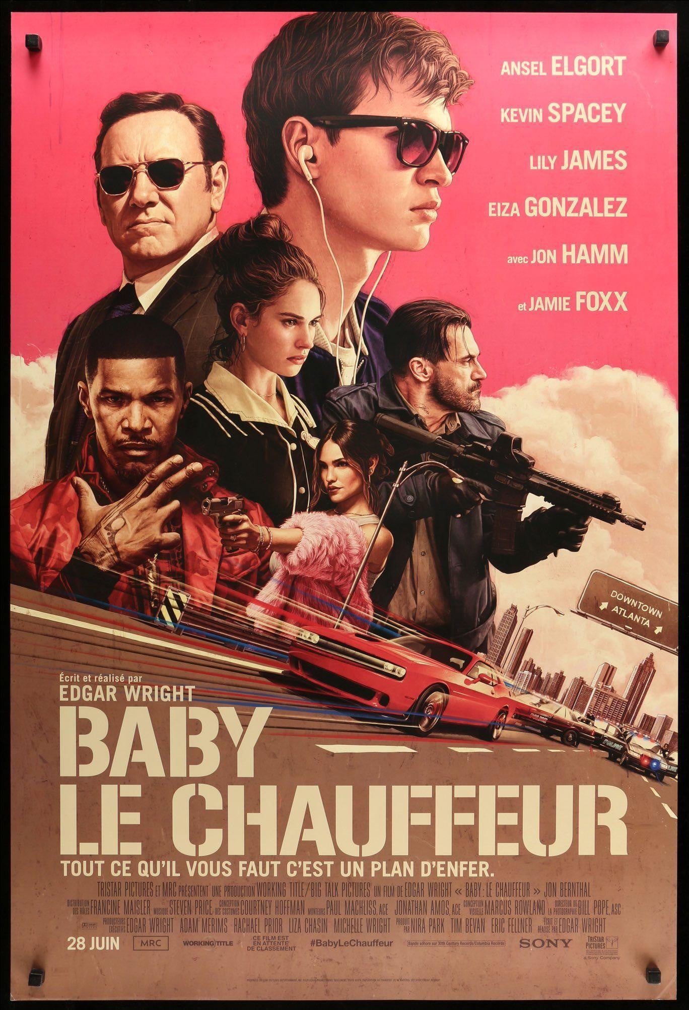 Baby Driver (2017) original movie poster for sale at Originalfilmart