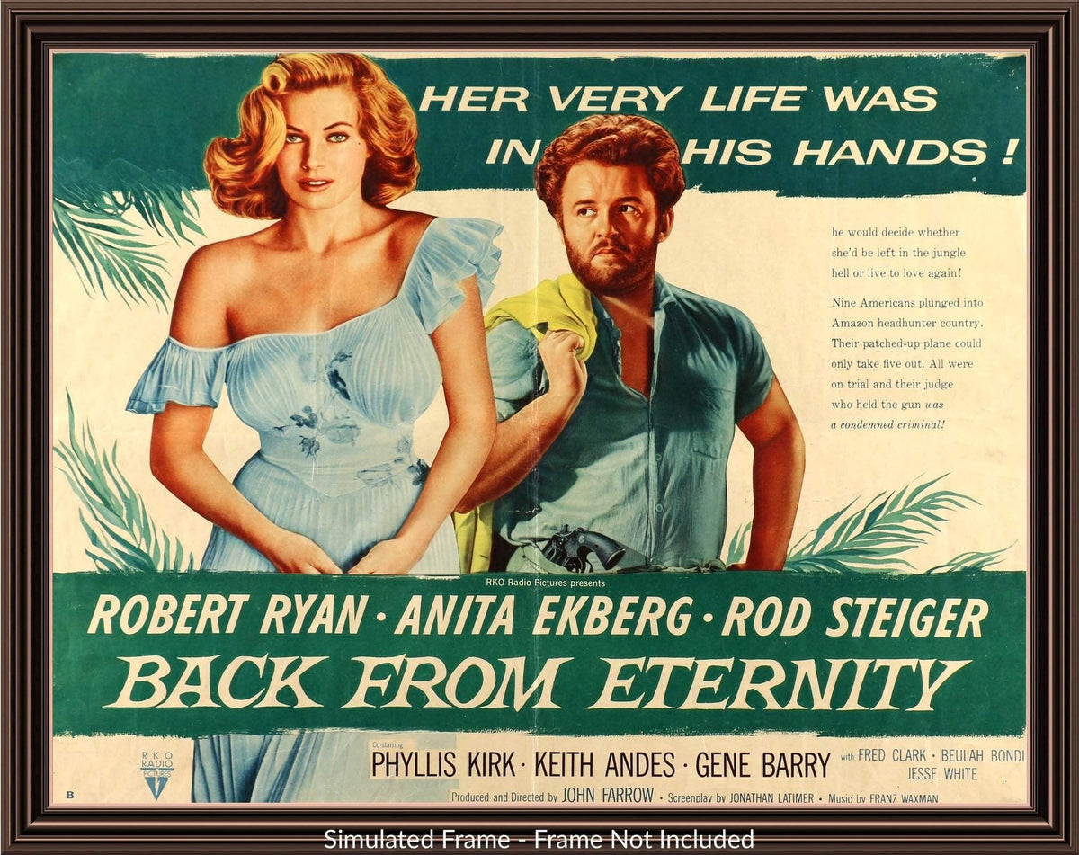Back From Eternity (1956) original movie poster for sale at Originalfilmart