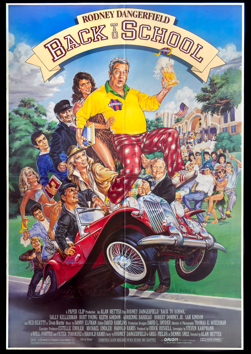 Back to School (1986) original movie poster for sale at Originalfilmart