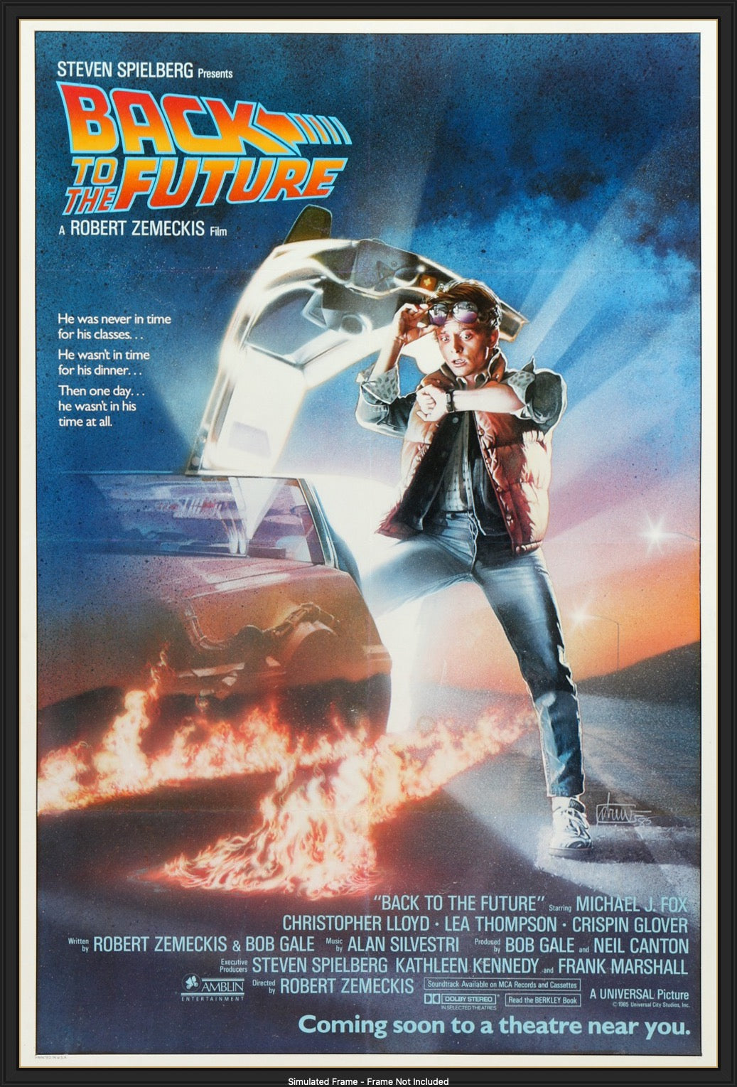Back To the Future (1985) original movie poster for sale at Originalfilmart