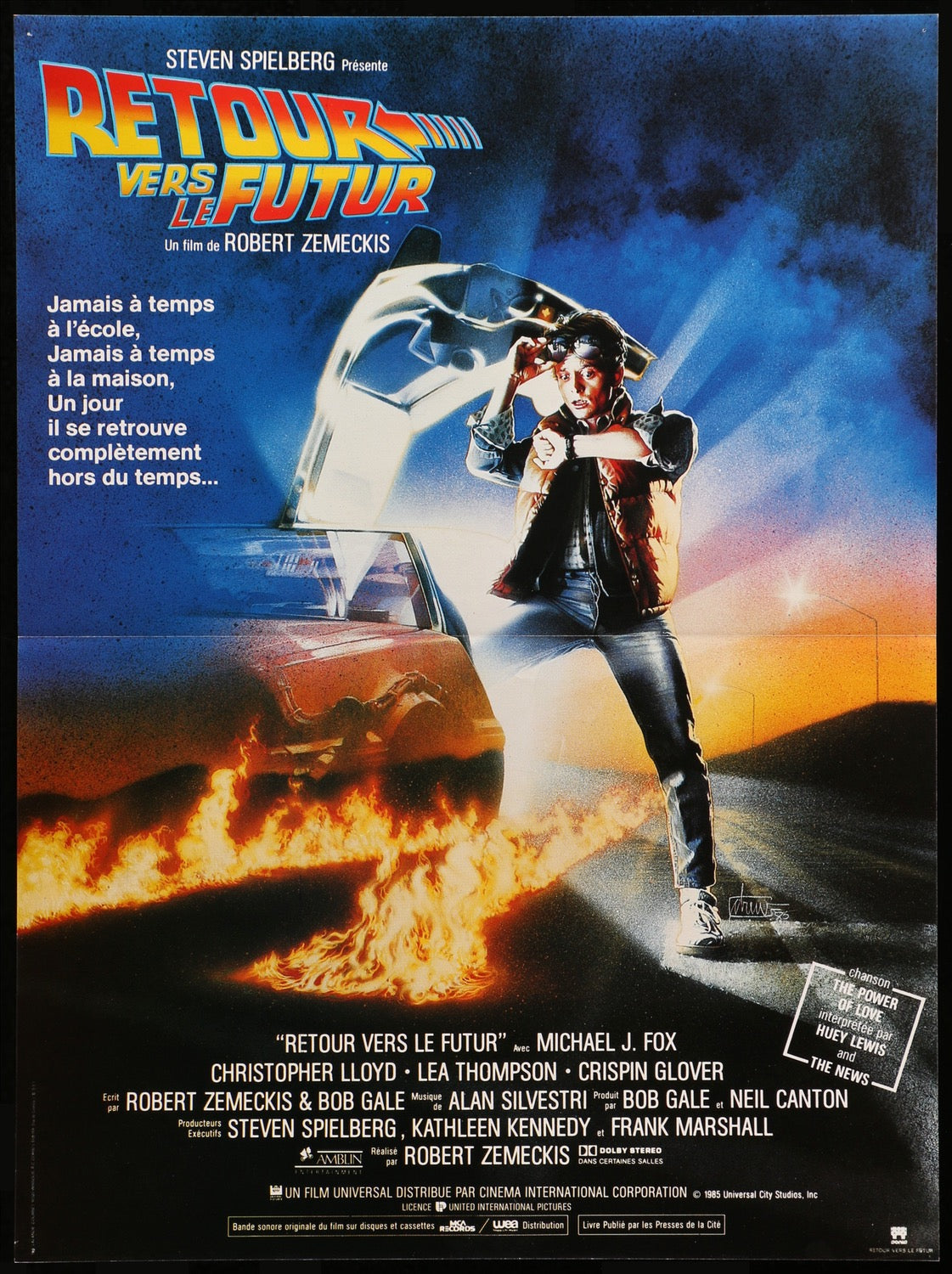 Back To the Future (1985) original movie poster for sale at Originalfilmart
