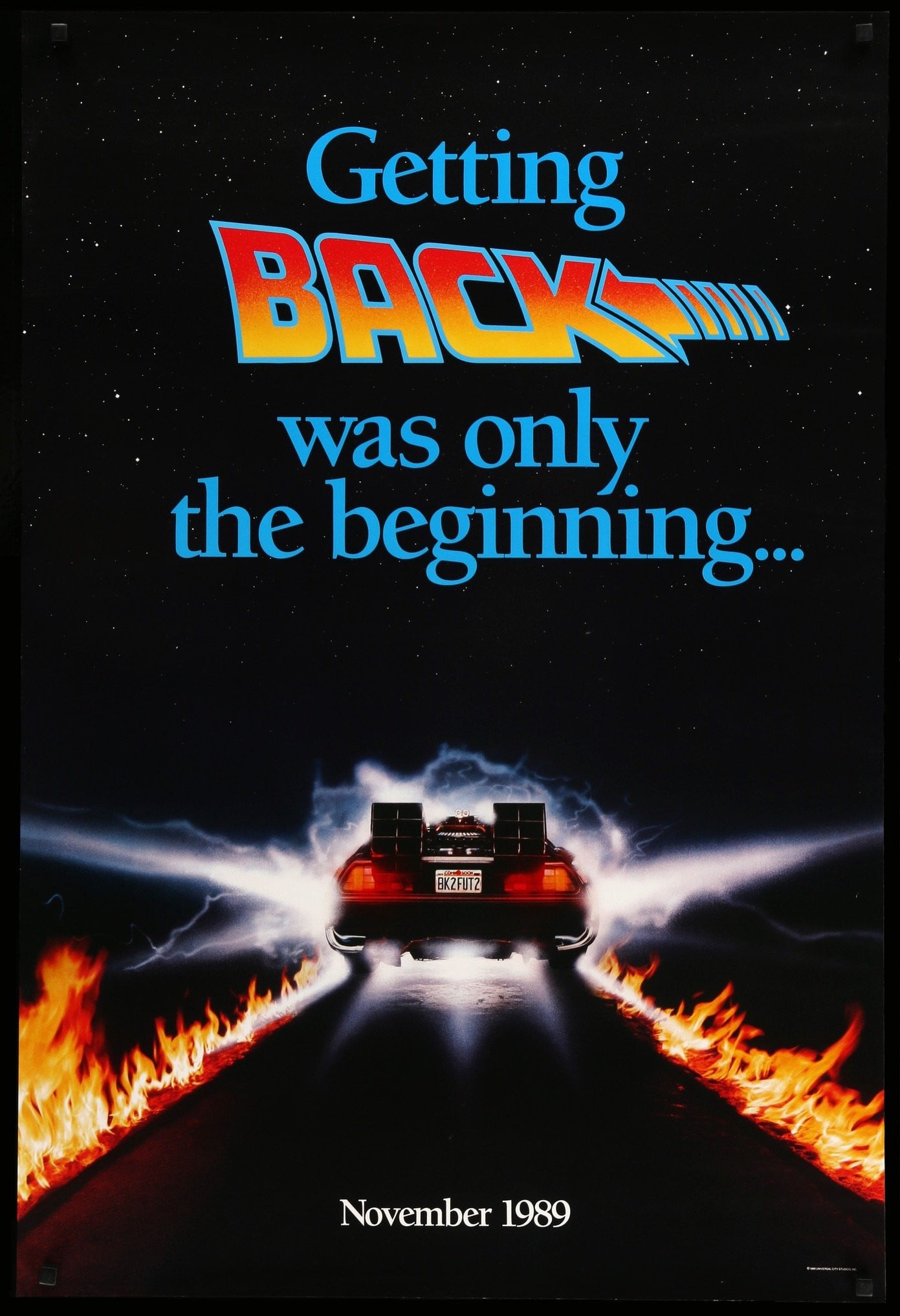 Back to the Future Part 2 (1989) original movie poster for sale at Originalfilmart