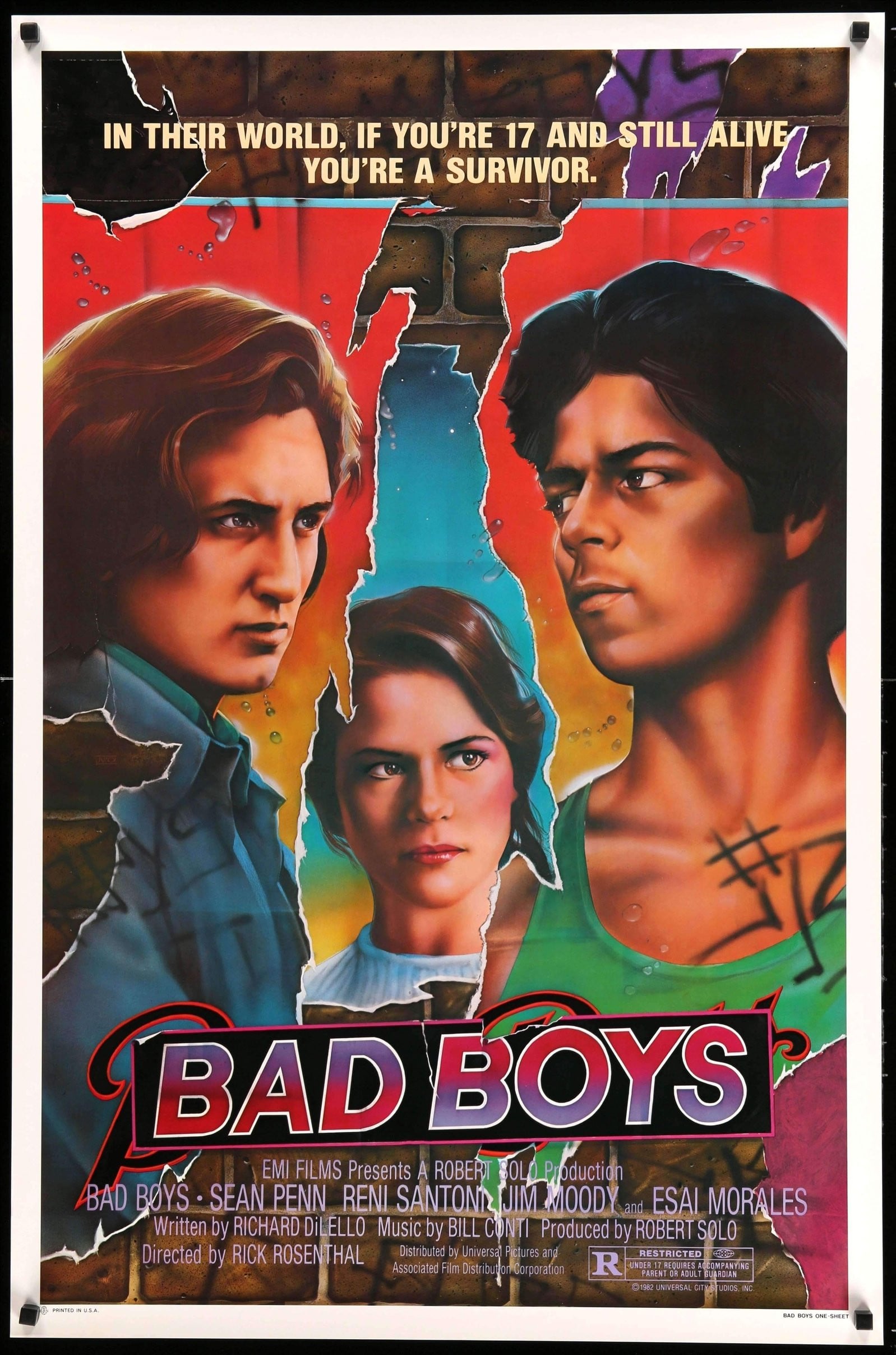Bad Boys (1983) original movie poster for sale at Originalfilmart