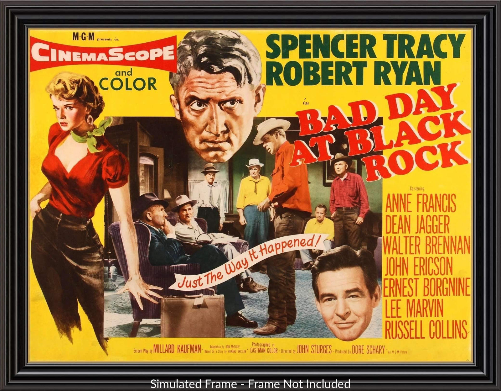 Bad Day at Black Rock (1955) original movie poster for sale at Originalfilmart