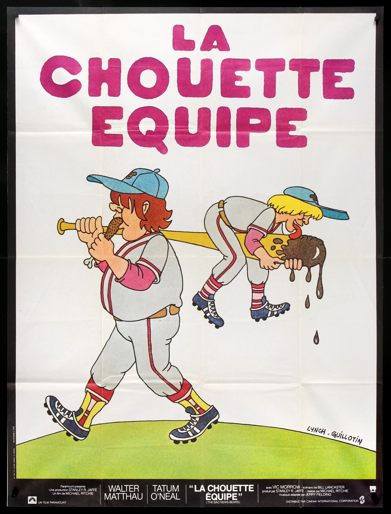 Bad News Bears (1976) original movie poster for sale at Originalfilmart