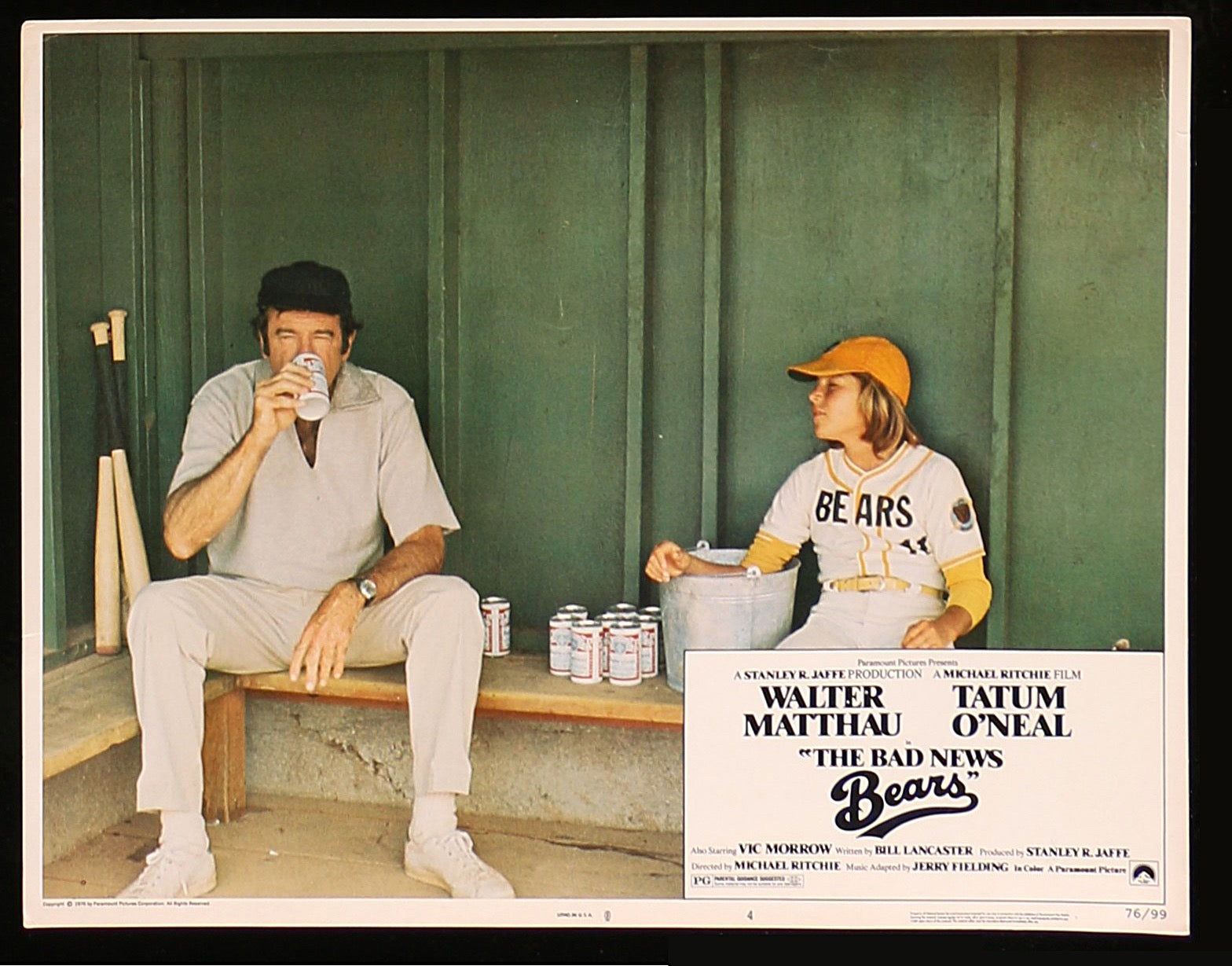 Bad News Bears (1976) original movie poster for sale at Originalfilmart