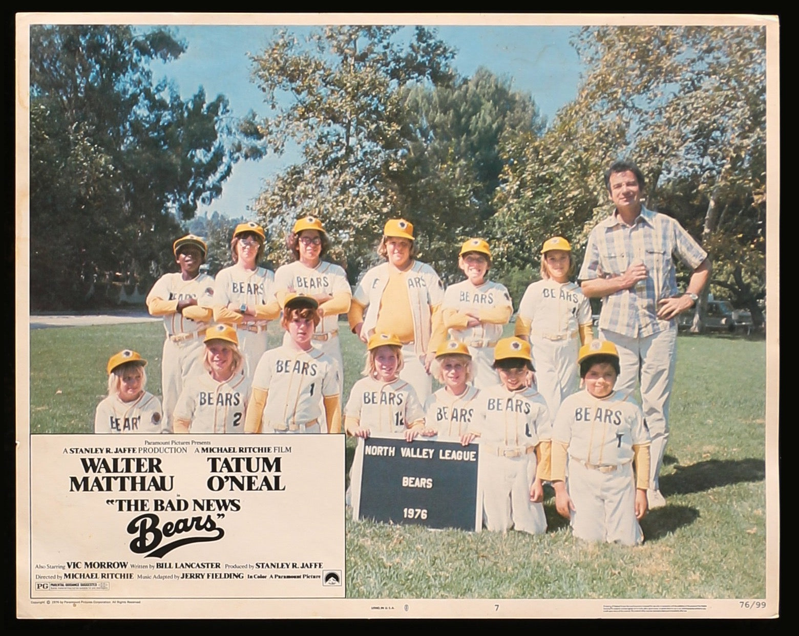 Bad News Bears (1976) original movie poster for sale at Originalfilmart