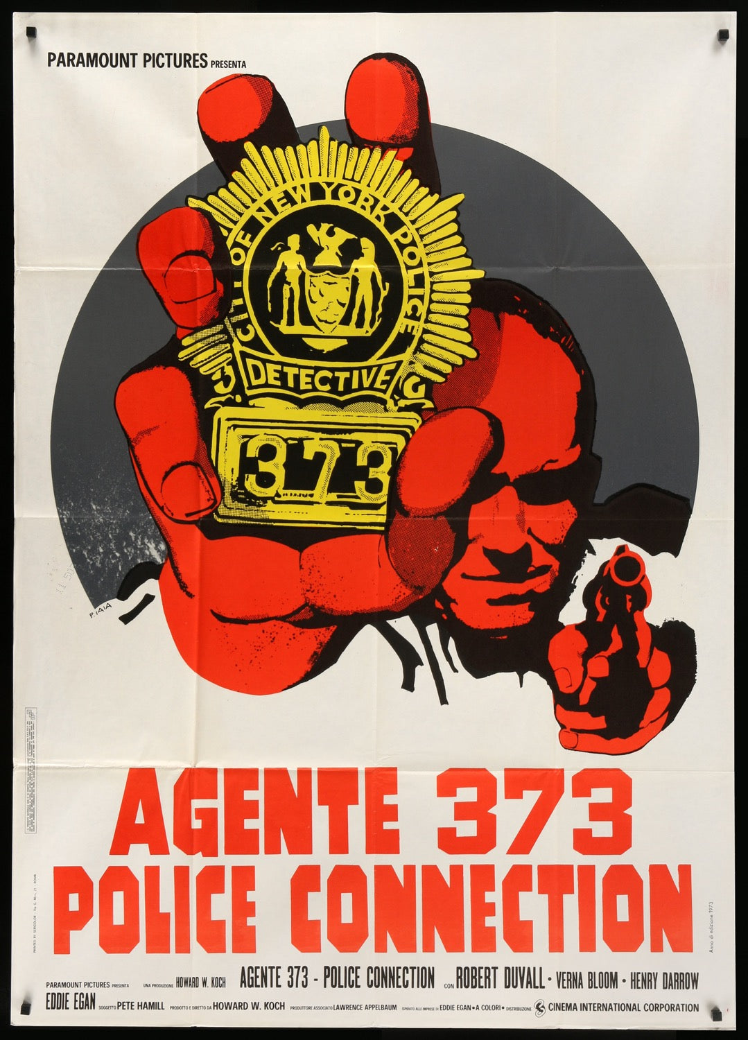 Badge 373 (1973) original movie poster for sale at Originalfilmart