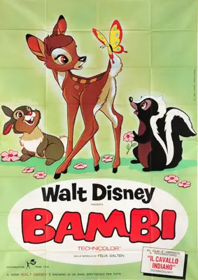 Bambi (1942) original movie poster for sale at Originalfilmart