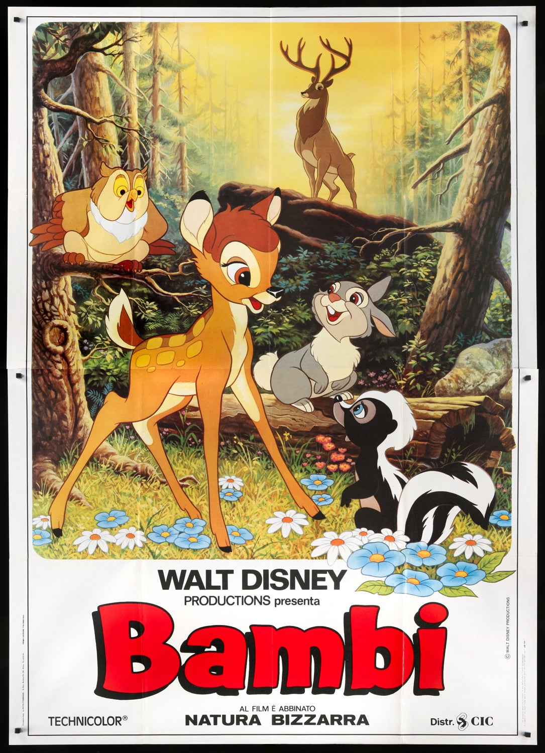 Bambi (1942) original movie poster for sale at Originalfilmart