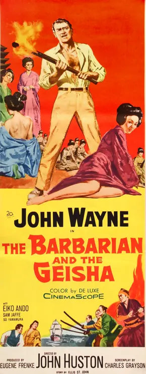 Barbarian and the Geisha (1958) original movie poster for sale at Originalfilmart