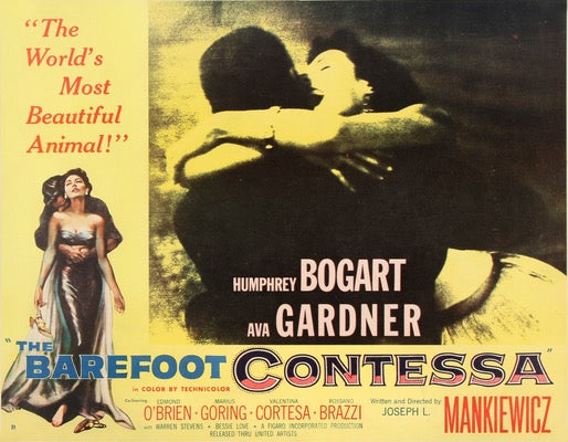 Barefoot Contessa (1954) original movie poster for sale at Originalfilmart