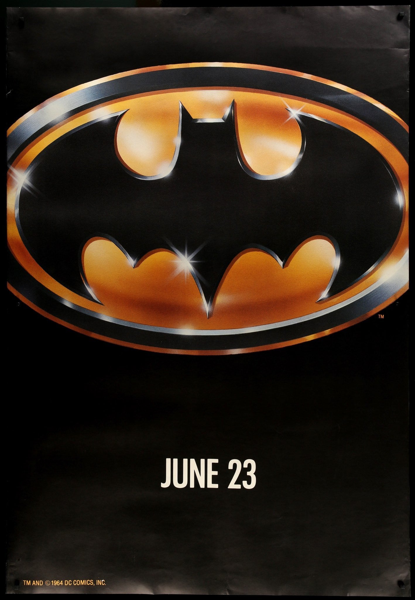 Batman (1989) original movie poster for sale at Originalfilmart