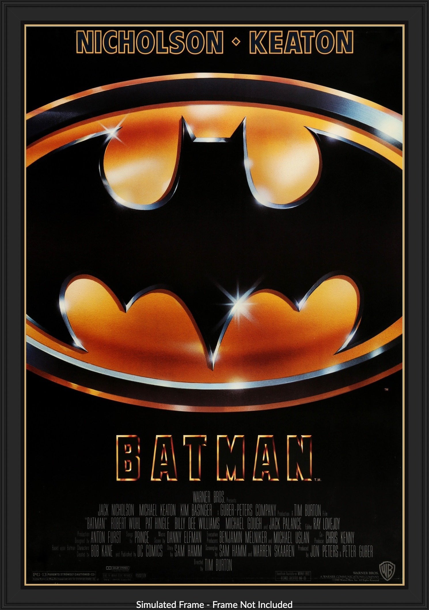 Batman (1989) original movie poster for sale at Originalfilmart