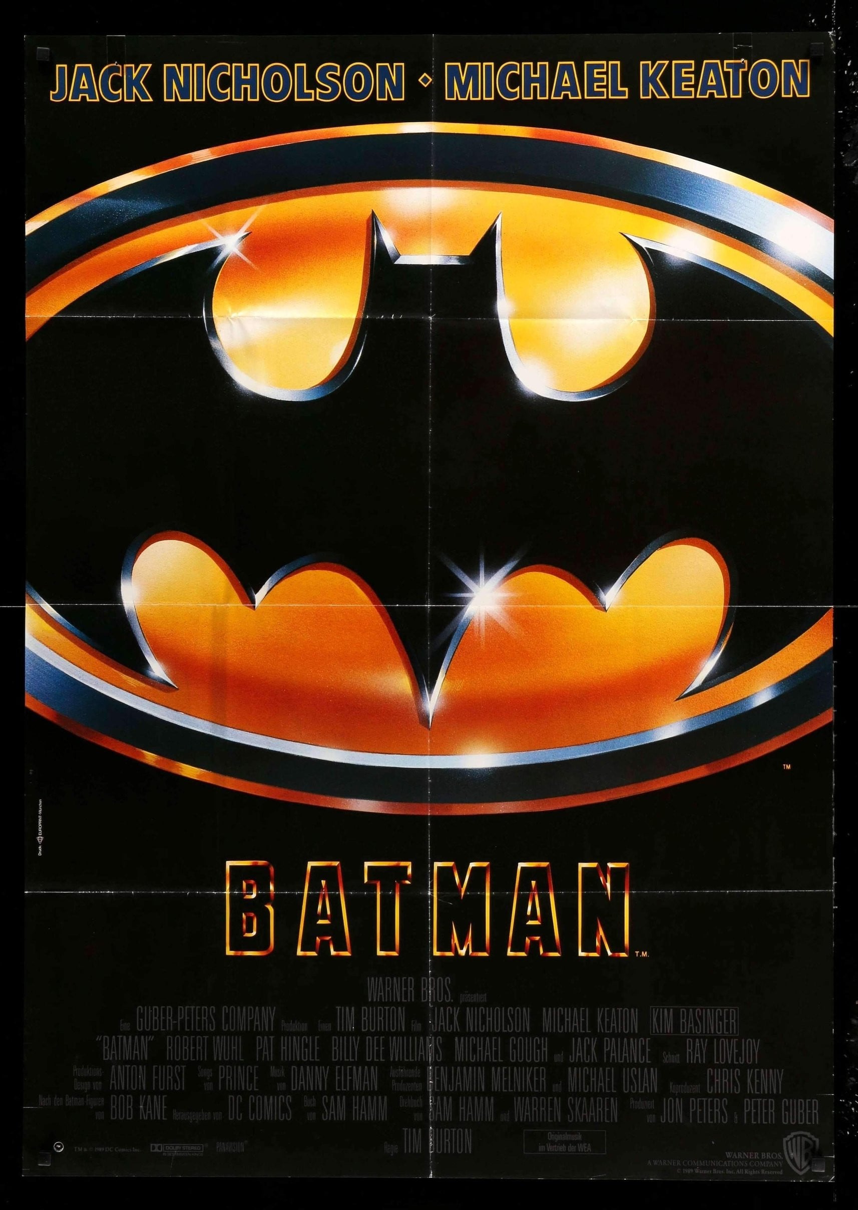 Batman (1989) original movie poster for sale at Originalfilmart