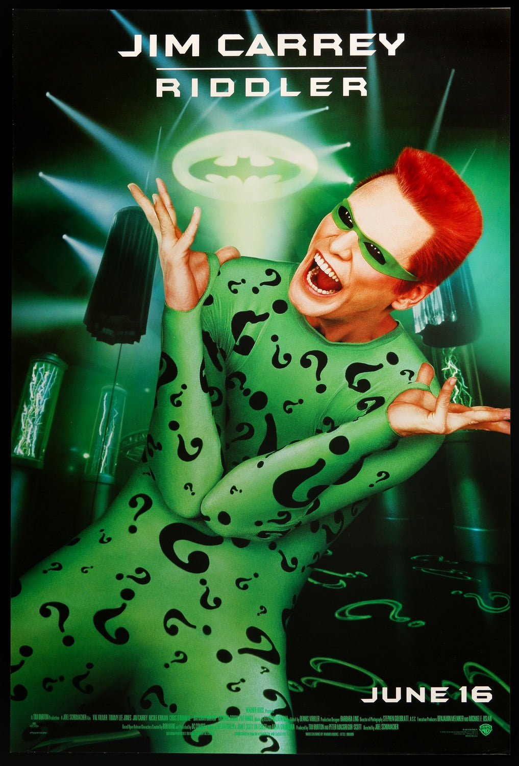 Batman Forever (1995) original movie poster for sale at Originalfilmart