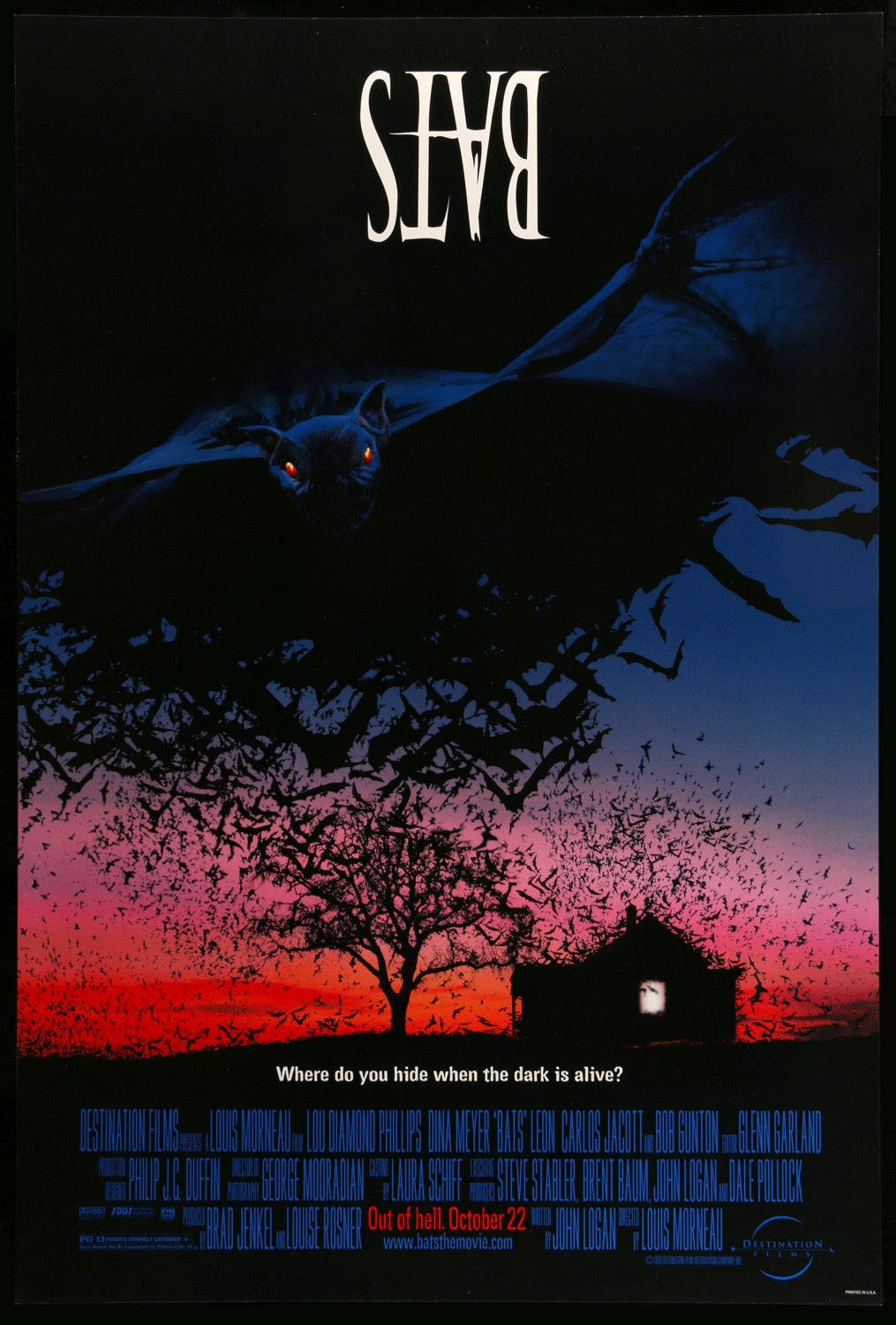 Bats (1999) original movie poster for sale at Originalfilmart