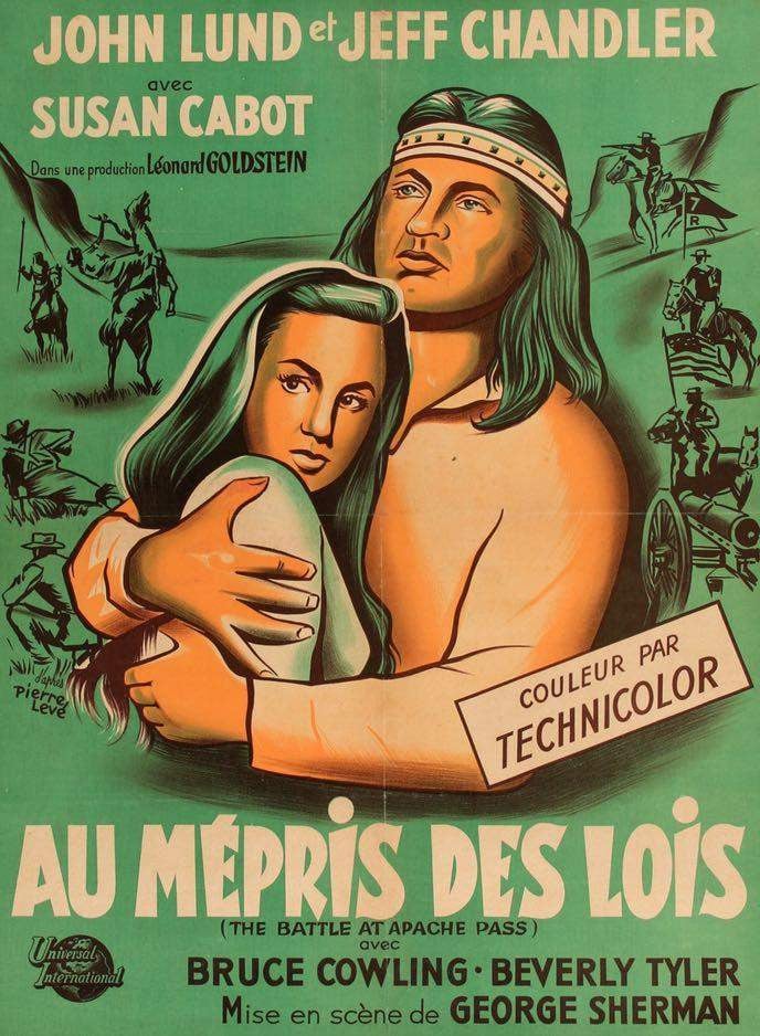 Battle at Apache Pass (1952) original movie poster for sale at Originalfilmart